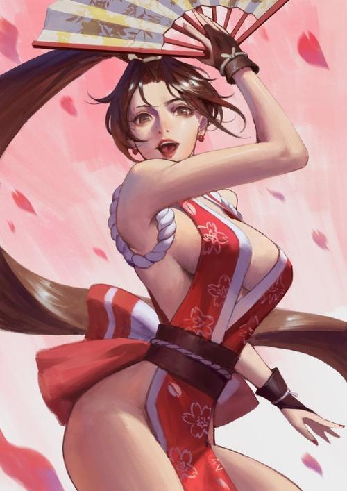 不知火舞成人漫画:激情燃烧的战斗画面