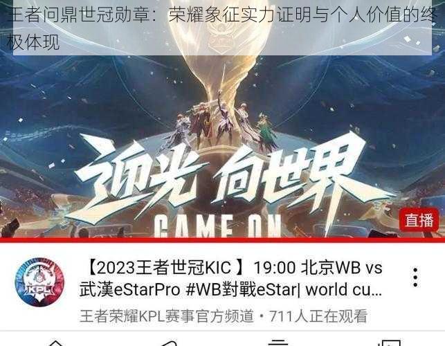 王者问鼎世冠勋章:荣耀象征实力证明与个人价值的终极体现